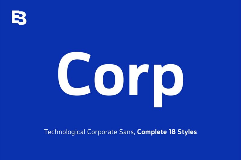 Corp Free Font