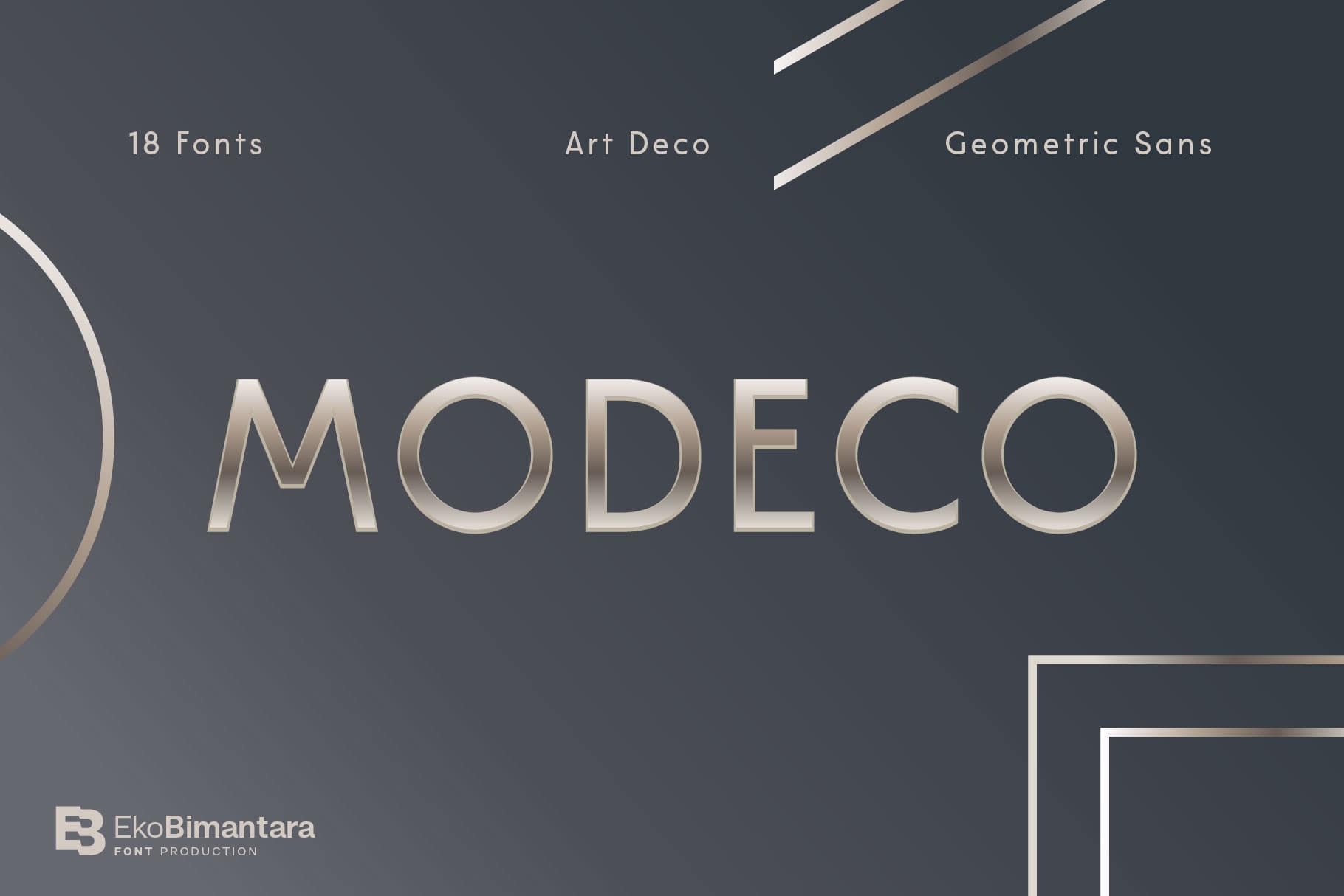 Modeco Free Font