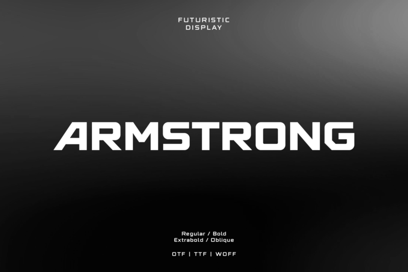 Armstrong Display Font