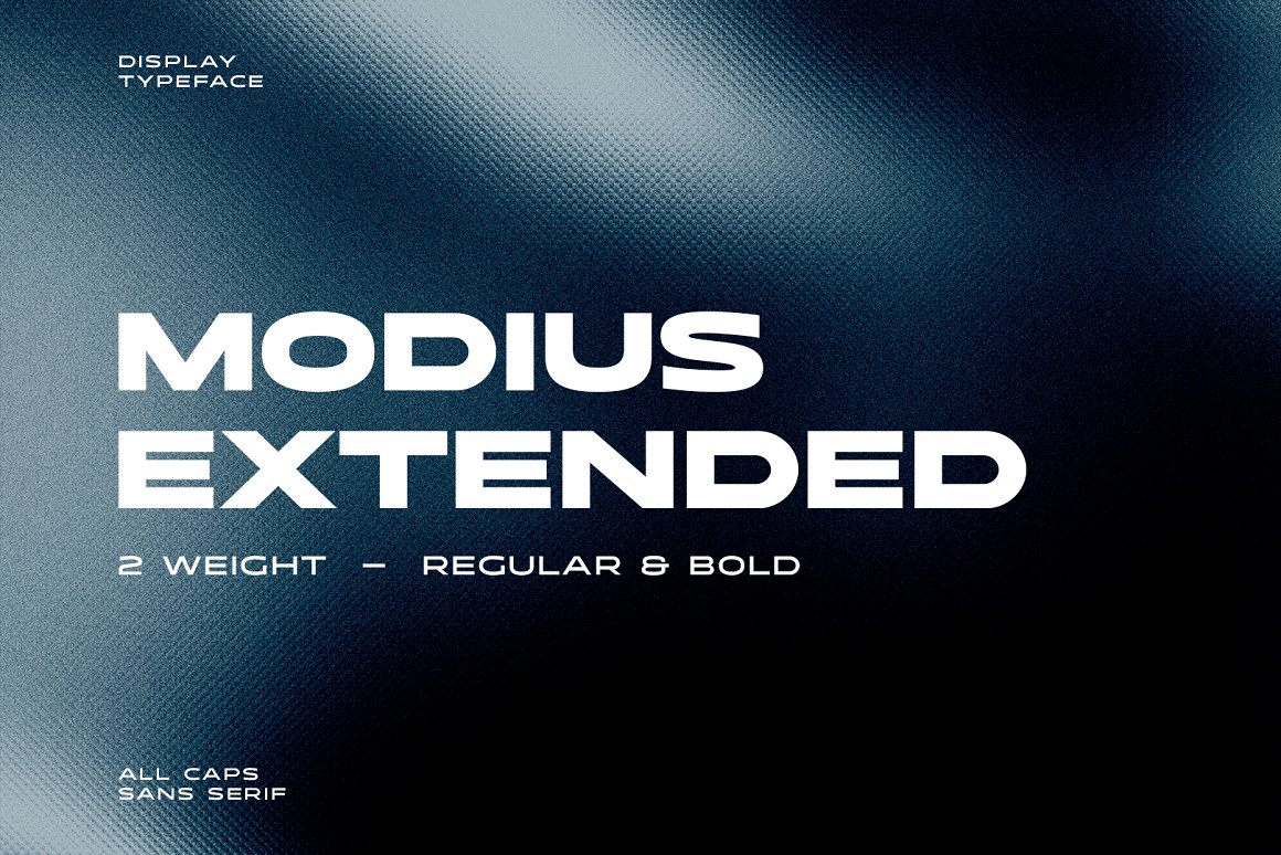 Modius Extended Font