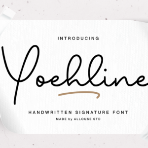Yoehline Font