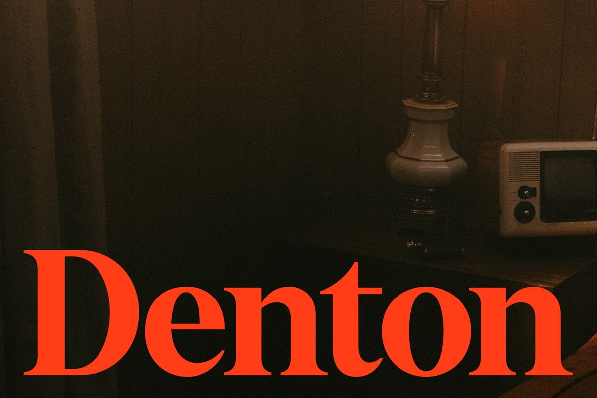 Denton Typeface - Free