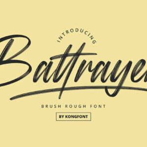 Battrayer - Free Font