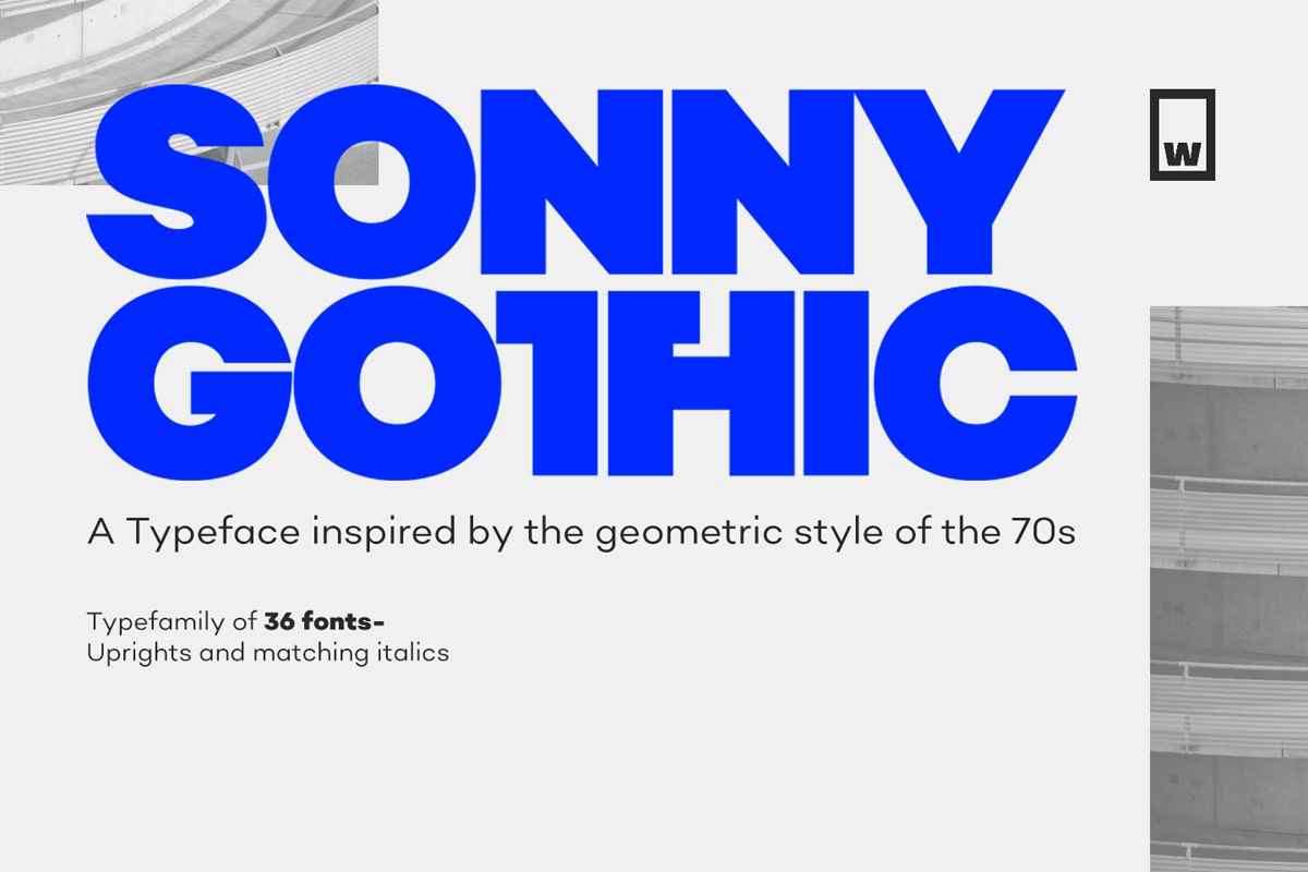 Sonny Gothic Font Family