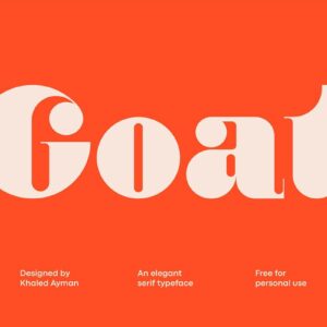 Goat Font - FREE