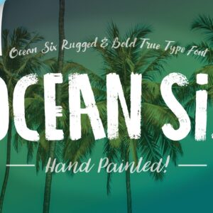 Ocean Six - Free Brush Font