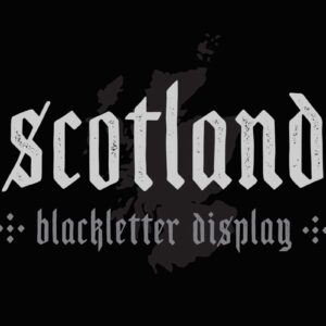 Free Scotland Blackletter Display Font