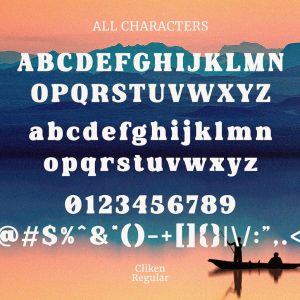 Cliken Serif Font