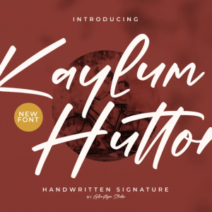 Kaylum-Hutton-Font