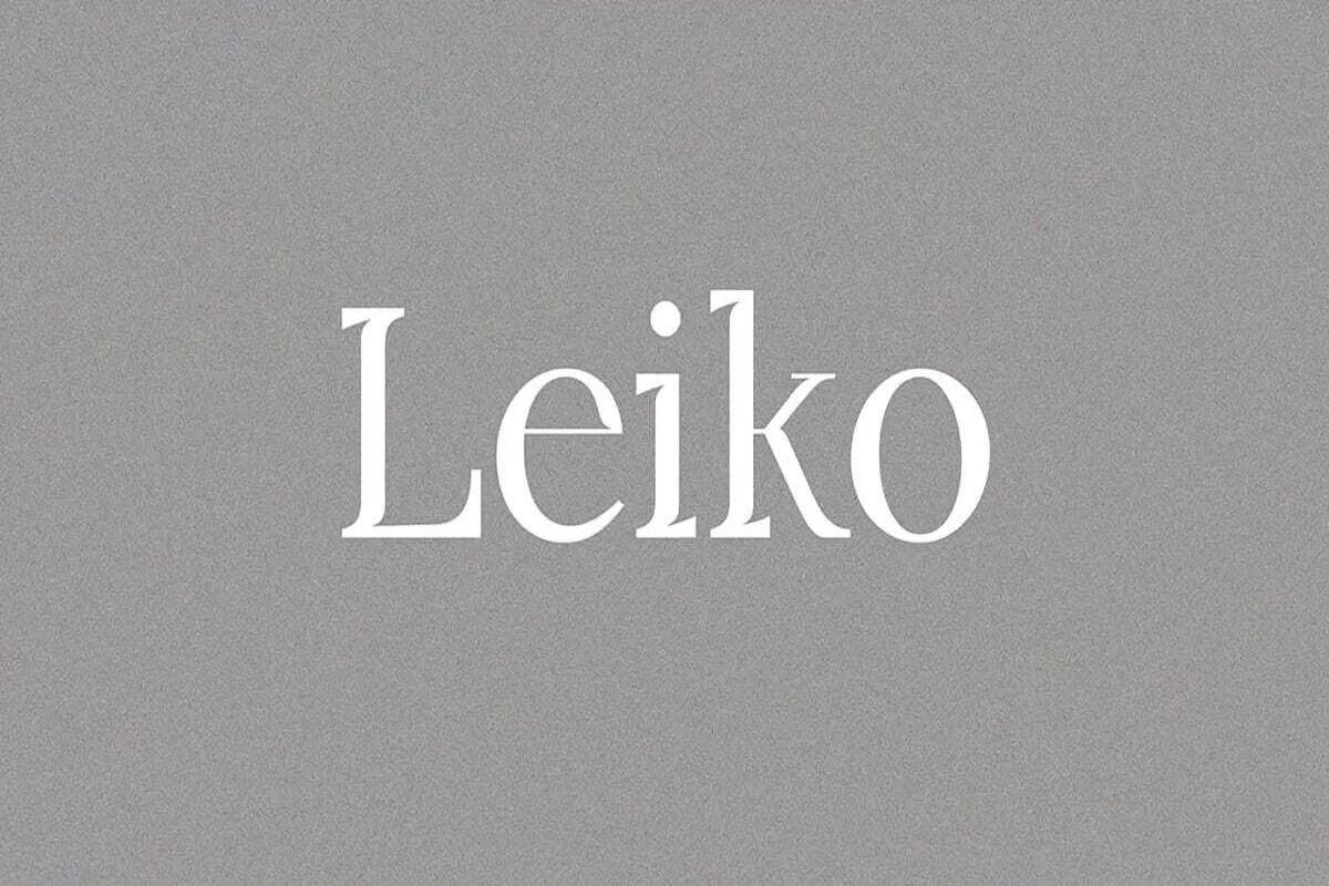 Leiko-Free-Font