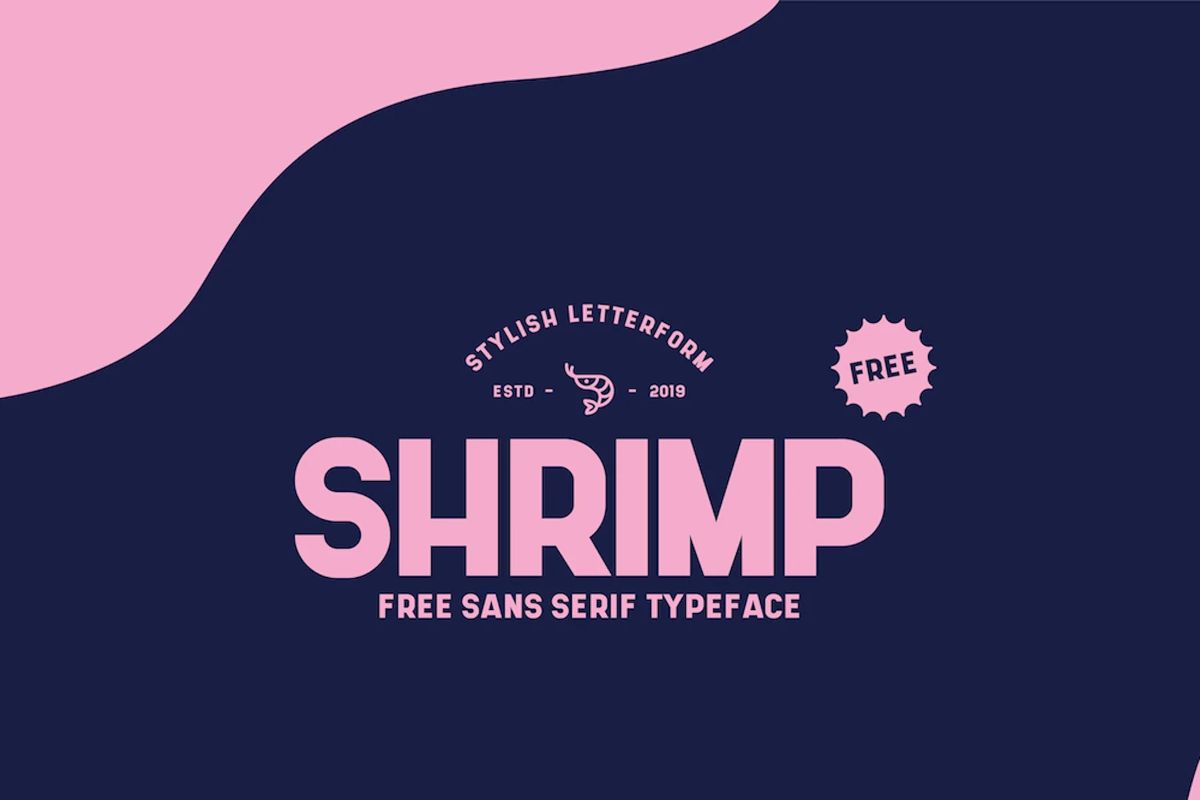 Shrimp-Free-Sans-Serif-Font