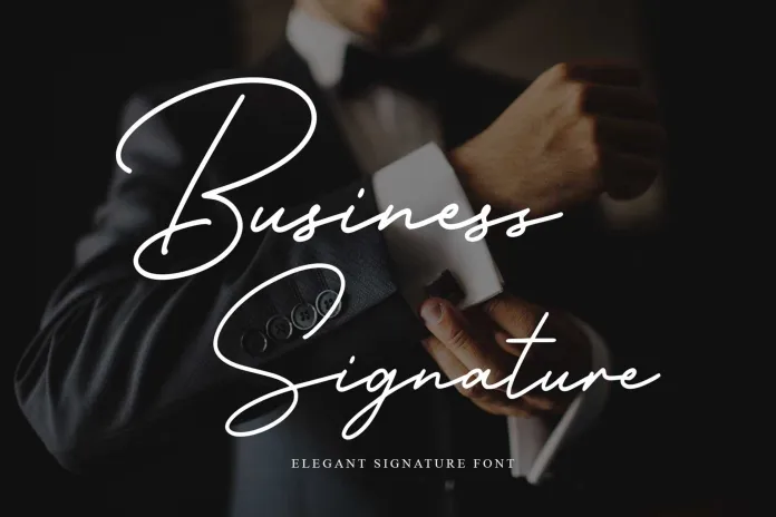 business-signature-font-4