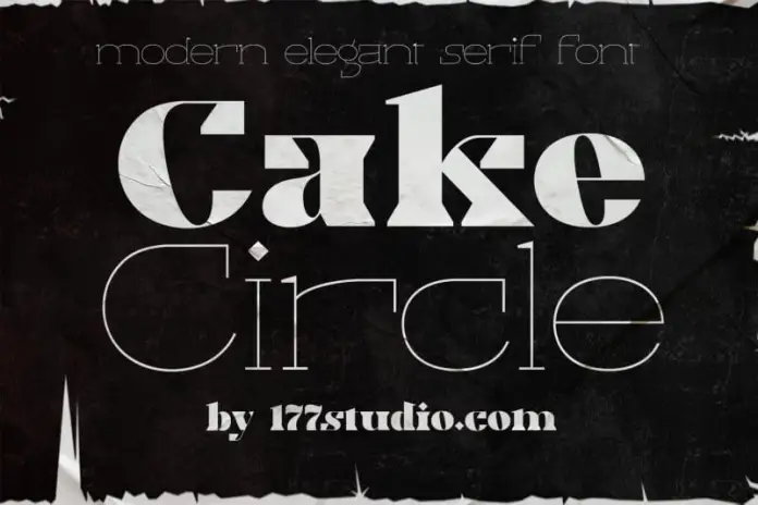 cake-circle-font-1