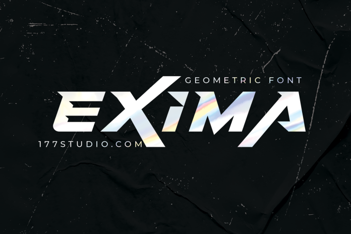exima-geometric-font-1