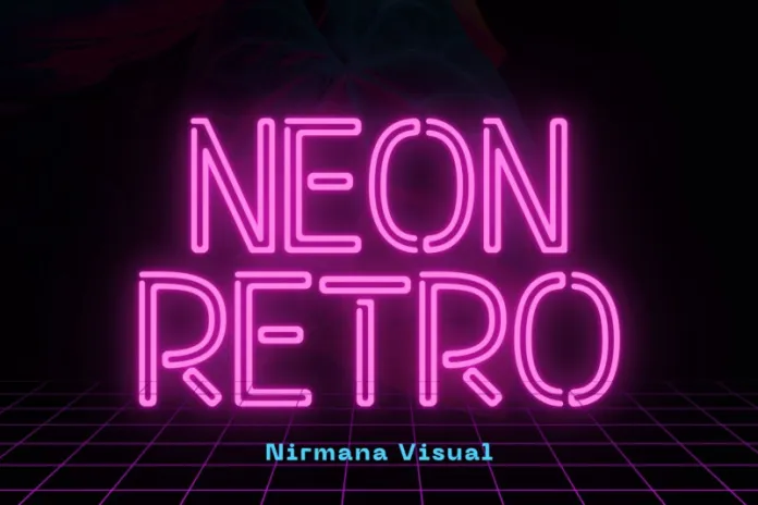 neon-retro-font-4