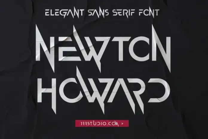 newton-howard-font-1