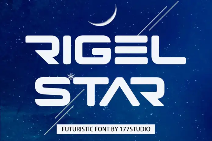 rigel-star-font