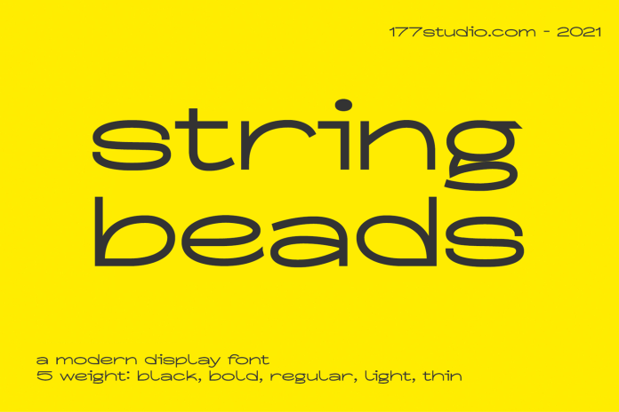 string-beads-font-1