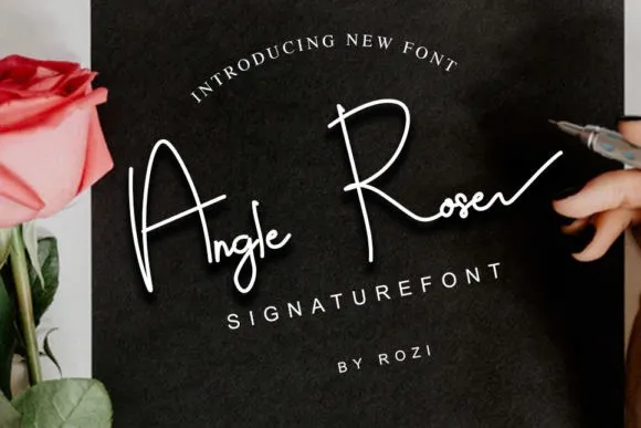 angle-rose-signature-font