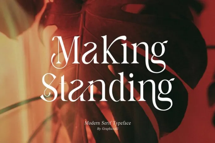 making-standing-font-4