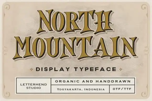 north-mountain-font-4