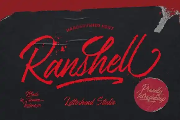 ranshell-handbrush-font-4